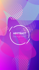 Gradient Background. Modern Geometric Pattern. Horizontal Orientation. Banner Design Composition. Gradient Background.