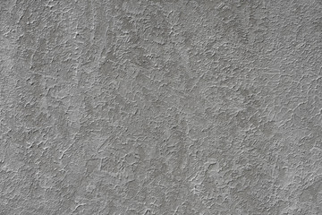 Loft-style plaster walls, gray, white, empty space used as wallpaper. Popular in home design or interior design. with copy spaces.