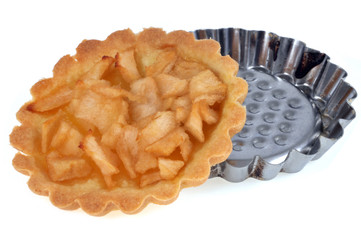 tartelette aux pommes et son moule