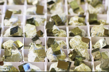 pyrite cubes collection