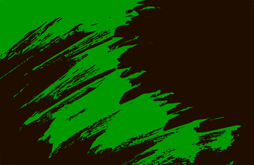 green and black paint brush strokes background 