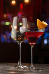 Beverages in nightclub