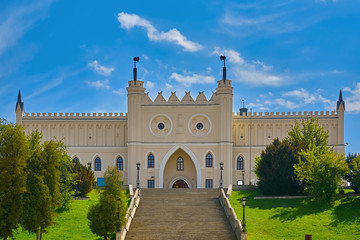 Fototapeta na wymiar Main Entrance Gate of Lublin Castle