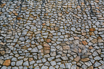 Stone road background