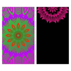 Design Vintage cards with Floral mandala pattern and ornaments. Vector template. Islam, Arabic, Indian, Mexican ottoman motifs. Hand drawn background