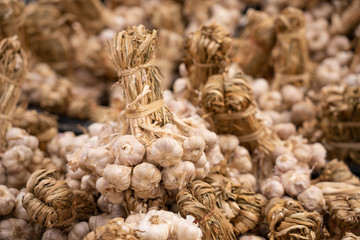 bundle of garlic