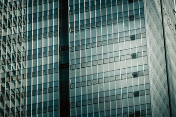 Abstract architecture commercial building