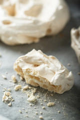 Homemade French meringue