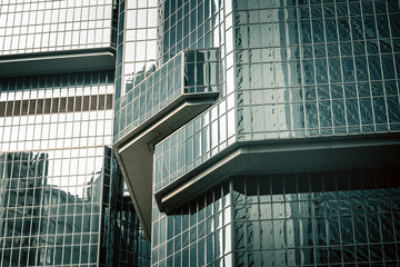 Abstract architecture commercial building