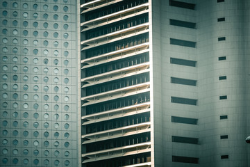 Abstract architecture commercial building
