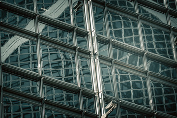 Abstract architecture commercial building