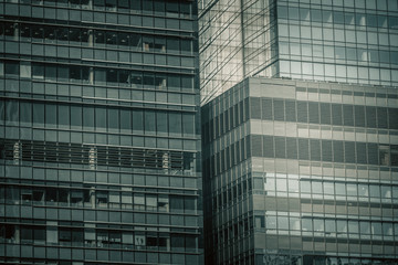 Abstract architecture commercial building