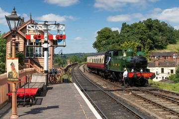 Great Western Railway scene at Bewdley © Tom Noble