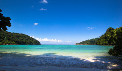 Wonderful turqoise sea at Andaman sea