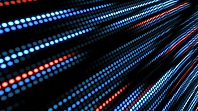 Animation LED Lichter Hintergrund
