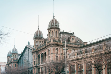 view of historic architectural in Budapest, Hungary, Europe