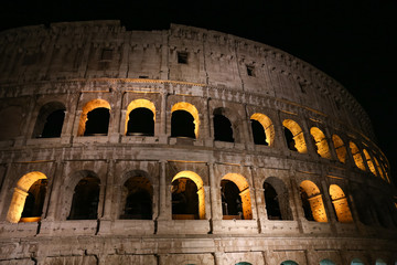 Colosseum in Rome, Italy
