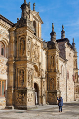Obraz premium Oñati town in Gipuzkoa, Spain