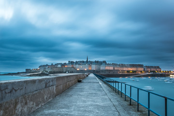 Fototapeta na wymiar Saint Malo, Bretagne, France