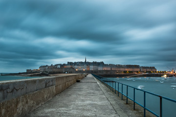 Obraz premium Saint Malo, Bretagne, France