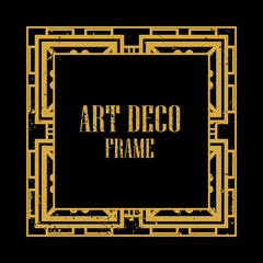 Art Deco Retro Frame