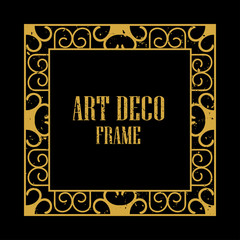 Art Deco Retro Frame