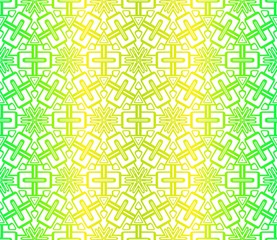 Ornamental Ethnic Seamless Pattern. For Fashion Design, Shawl, Textile, Bandanna, Print, Invitation Card. Vector Illustration