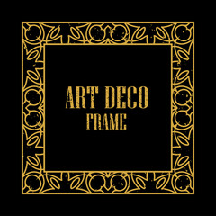 Art Deco Retro Frame