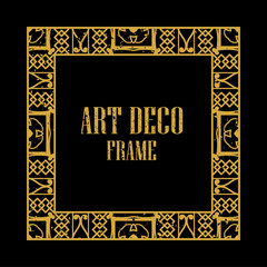 Art Deco Retro Frame