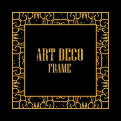 Art Deco Retro Frame