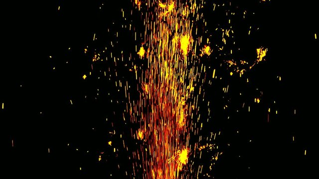 Vulkan-Feuerwerk, Silvester-Feuerwerk, Pyrotechnik