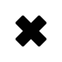 Close vector icon. Delete icon. remove, cance, exit symbol