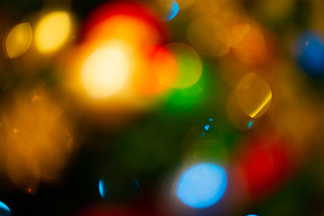 Abstract Light Bokeh Background