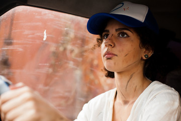 Clementine, computer game cosplay The Walking Dead