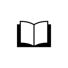 Book icon vector. Book icon isolated