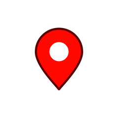Location icon, map pin