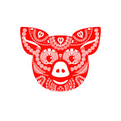 Chinese New Year pig