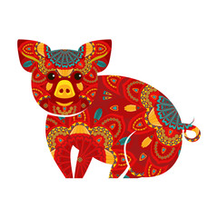 Chinese New Year pig
