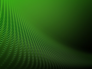 Obraz premium Abstract green circles halftone background
