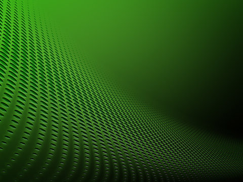 Abstract  green circles halftone background