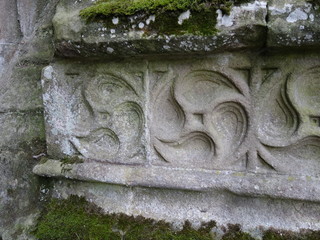 Architectural elements of a Gothic Cathedral