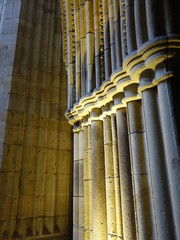 Architectural elements of a Gothic Cathedral