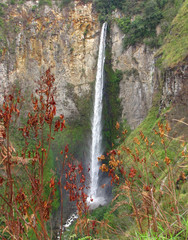 Sipisopiso waterfall, Sumatra, Indonesia