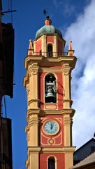 bell tower,church,old,religion,historic,blue,sky