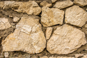 Ancient stone background of old wall. texture.