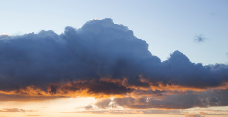 Beautiful cloudy sky