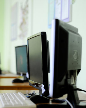 school class of Informatics, outdated technologies