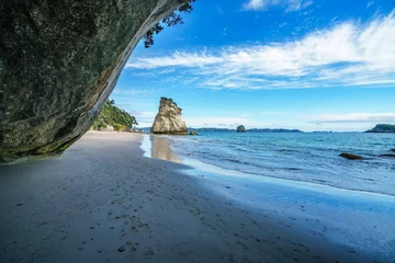 Foto op Canvas view from the cave at cathedral cove,coromandel,new zealand 35 © Christian B.