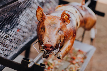 Cochon grillé