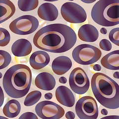 Leopard seamless pattern design in luxury gold color, illustration background